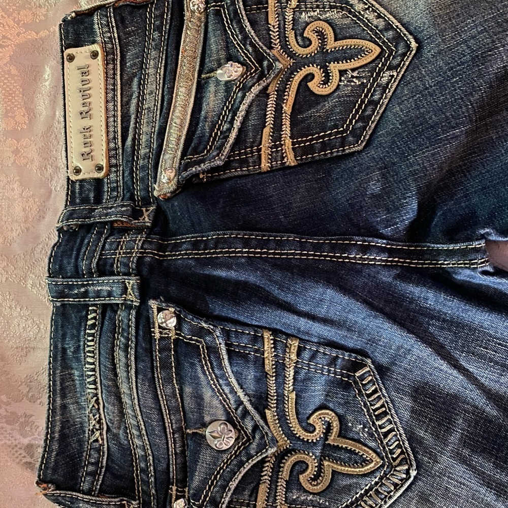 Vintage Rock Revival jeans size 29 tall great condition